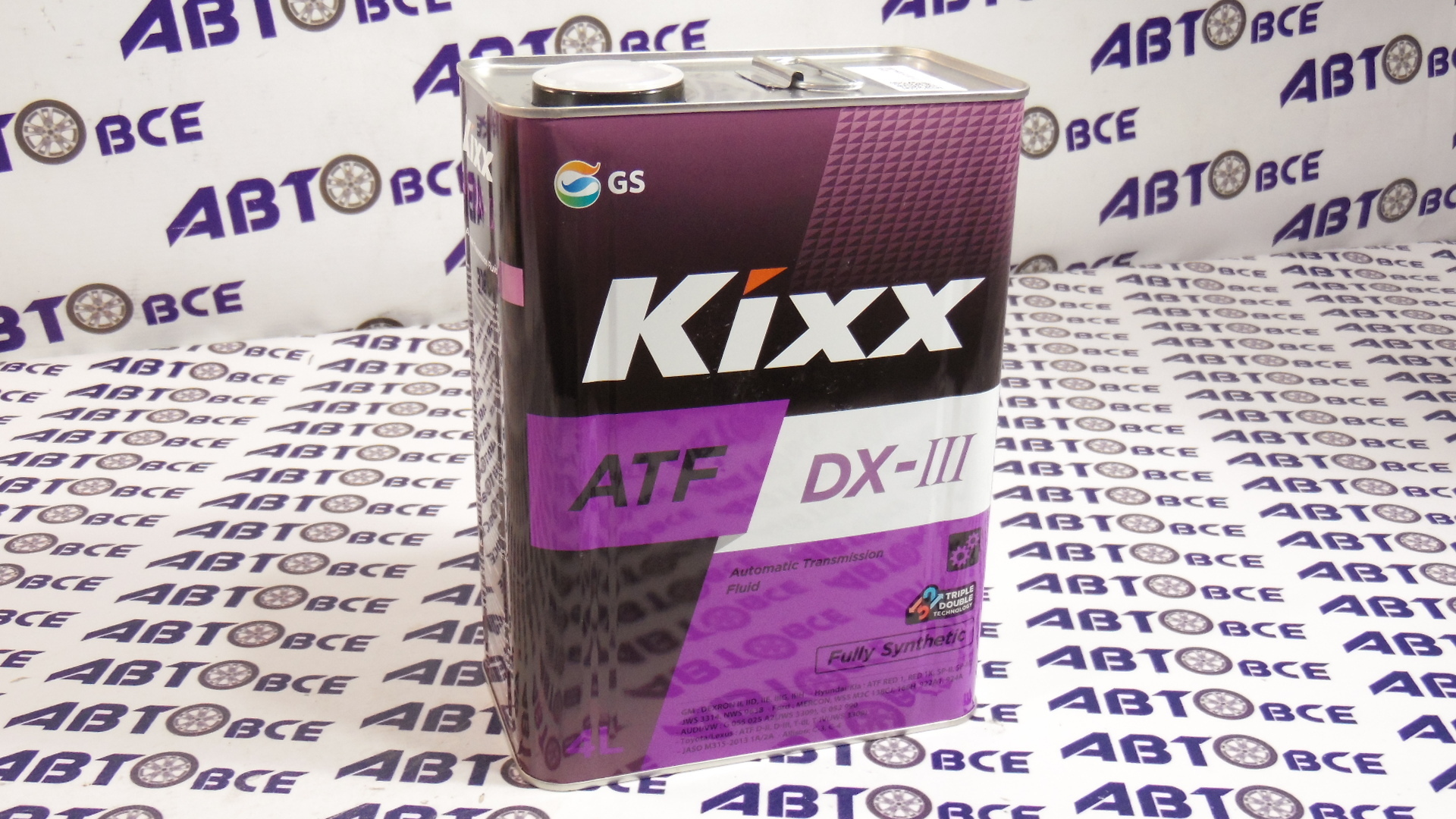 Масло трансмиссионное ATF DEXRON 3 4л KIXX